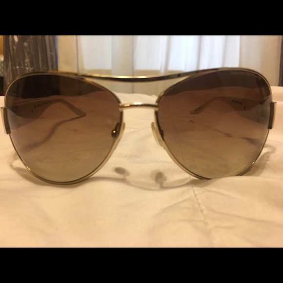 ARMANI EXCHANGE White Aviator Sunglasses - Picture 2 of 5
